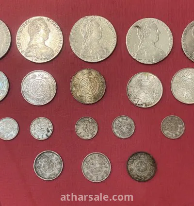 عملات معدنية فضة