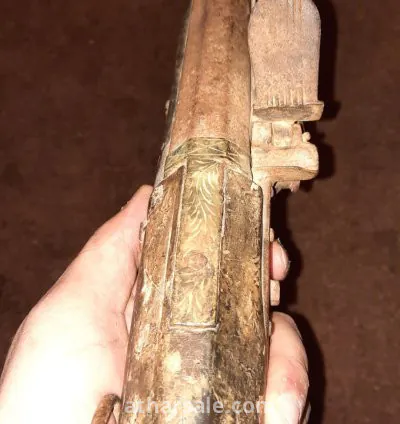 Rare 19th Century Maghrebi "Moukhala" Rifle - European Hallmarked Barrel ​ 3
