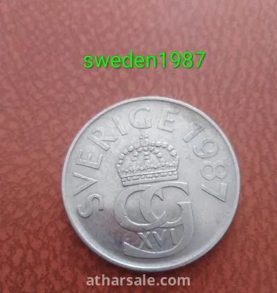 عملة سويدية 1987