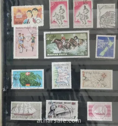 طوابع بريدية نادرة