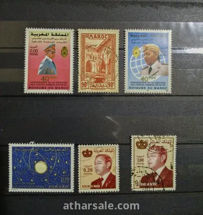 طابع ملك المغرب