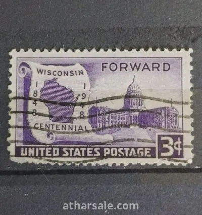 طابع الكونجرس مركز العاصمة واشنطن