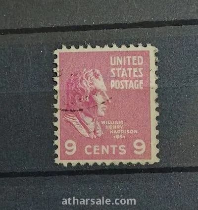 طابع ويليام هنرى هاريسون