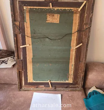 بيع لوحة فنية أثرية 8