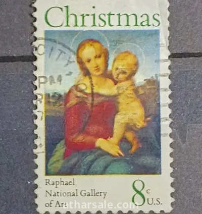 طابع النبي عيسى علية السلام و السيدة العذراء مريم