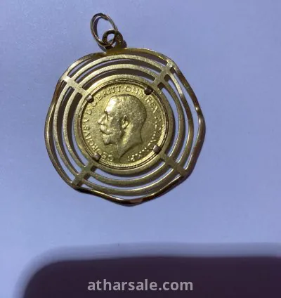 عملة ذهبية بريطانية