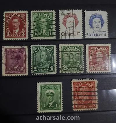 طابع حكم المملكة البريطانية فى كندا