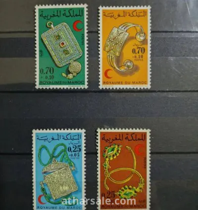 طابع فن التراث العربي والإسلامي بالمملكة المغربية