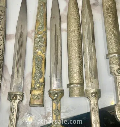 خناجر فضة قوقازيه عمرها 200عام