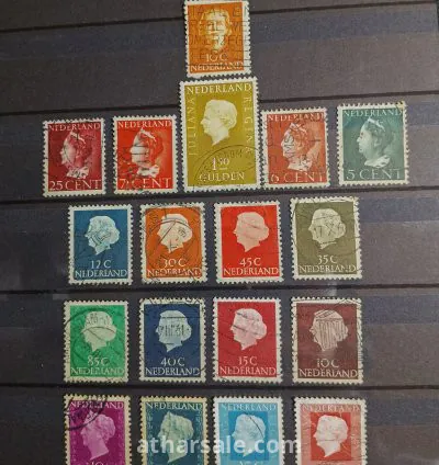 طابع الملكة جوليانا الحكم الهولندى