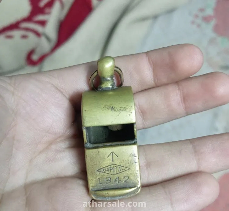 "صافرة عسكرية بريطانية أصلية Capital 1942