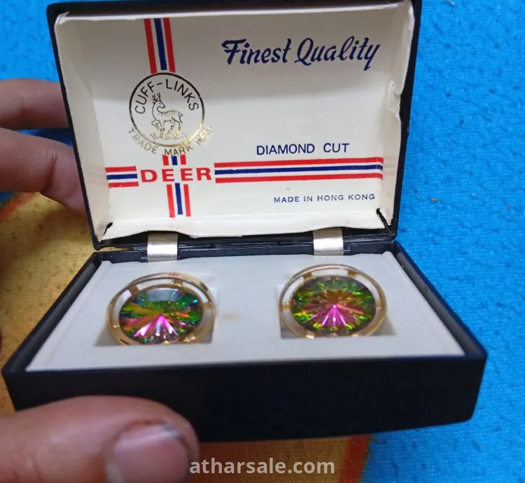 طقم ازرار اكمام اثريه