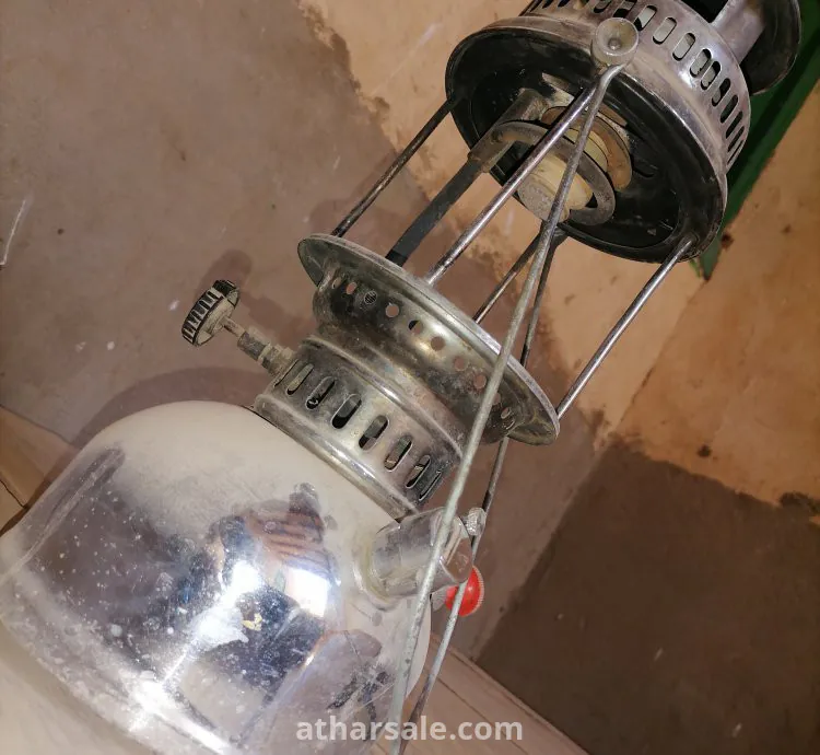 موقد ضوء جاز قديم بمؤشر رولكس ROLEX