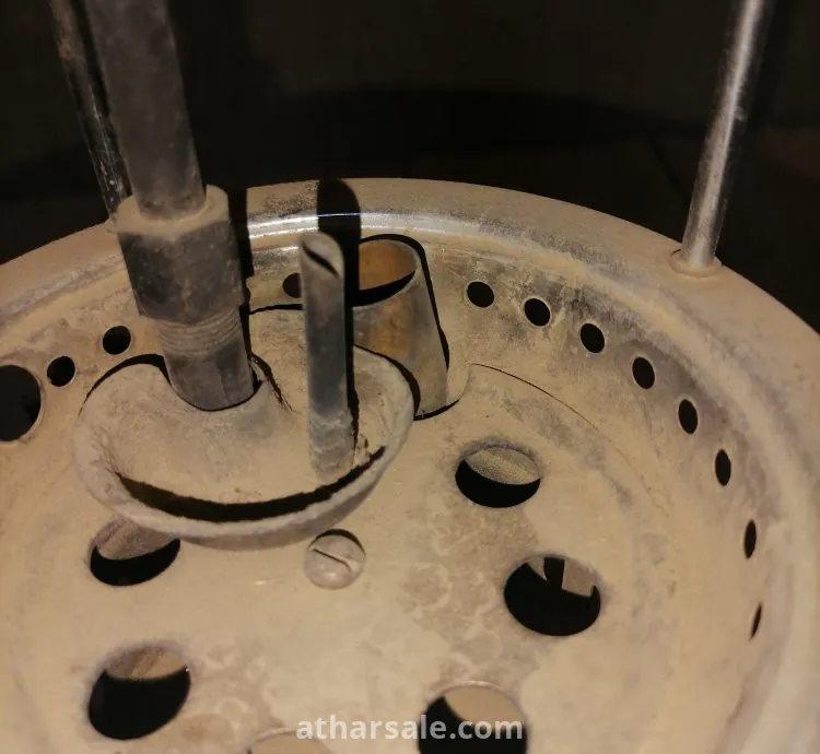 موقد ضوء جاز قديم بمؤشر رولكس ROLEX