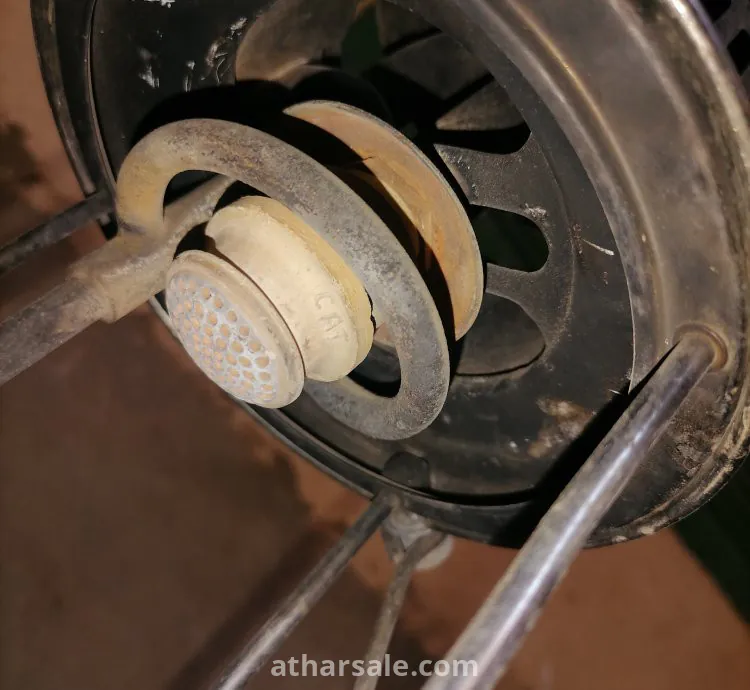 موقد ضوء جاز قديم بمؤشر رولكس ROLEX