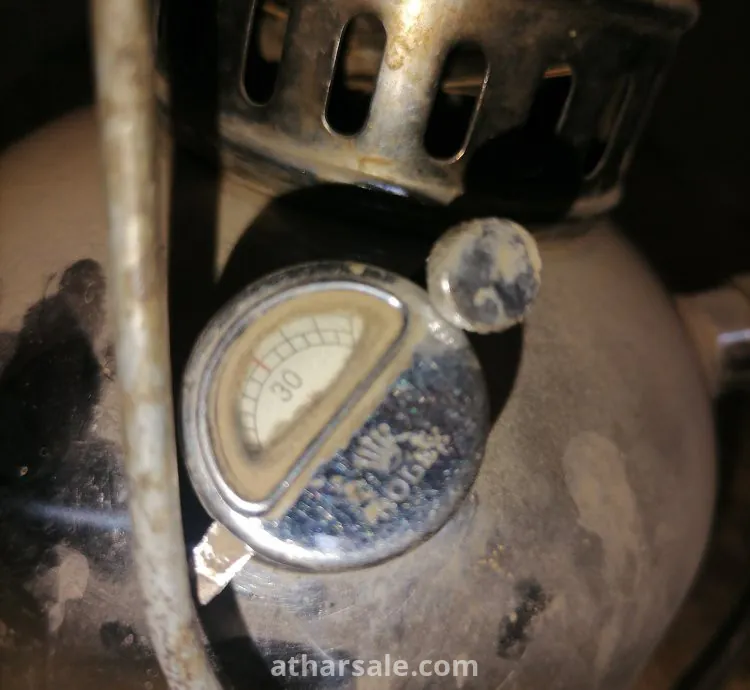 موقد ضوء جاز قديم بمؤشر رولكس ROLEX