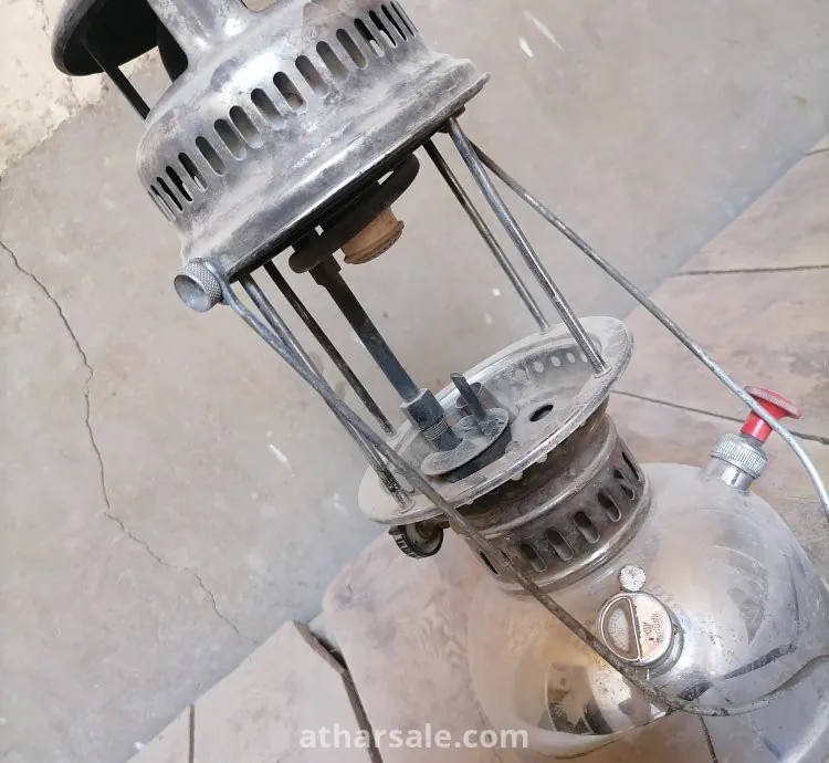 موقد ضوء جاز قديم بمؤشر رولكس ROLEX