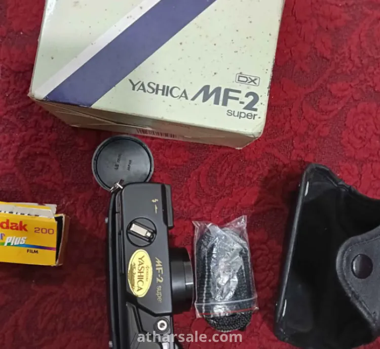 كمرا طراز Yoshida MF-2 Super يابانية أصلية بحالة ممتازة في حالة نادرة بكل المشتملات