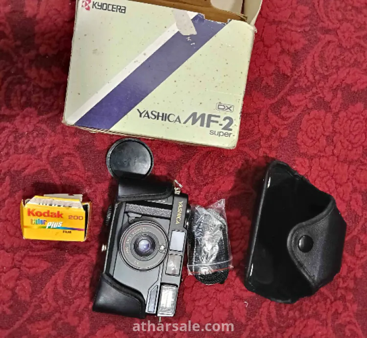 كمرا طراز Yoshida MF-2 Super يابانية أصلية بحالة ممتازة في حالة نادرة بكل المشتملات