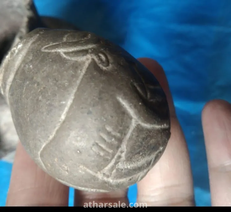 اثار اغريقيه قديمه بها اوانى اغريقيه وقطع مكتوبه باللغه الاغريقيه