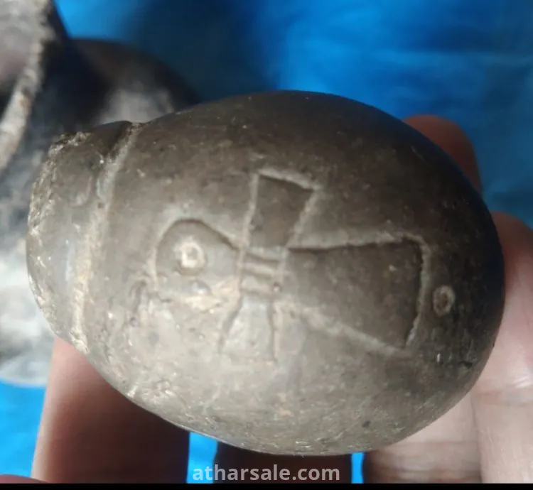 اثار اغريقيه قديمه بها اوانى اغريقيه وقطع مكتوبه باللغه الاغريقيه