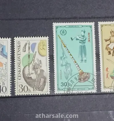 طابع تاريخ الالات الموسيقية