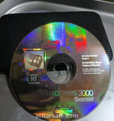 Windows 2000 server service pack 1 English