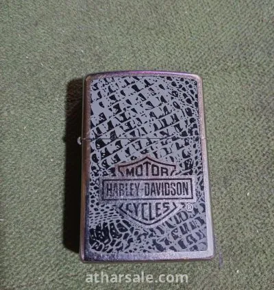 ولاعة هارلي ديفيدسون رمادي