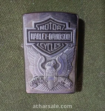 ولاعة هارلي ديفيدسون النسر الأمريكي فضي