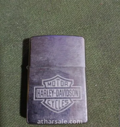 ولاعة هارلي ديفيدسون فضي