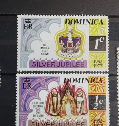 طابع تنصيب ملك بريطانيا العظمى