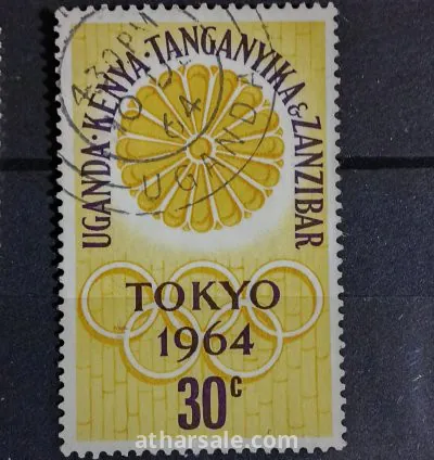 طابع الدورة الأولمبية فى طوكيو