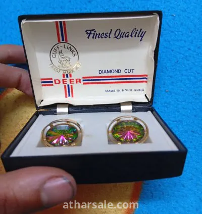 طقم ازرار اكمام اثريه