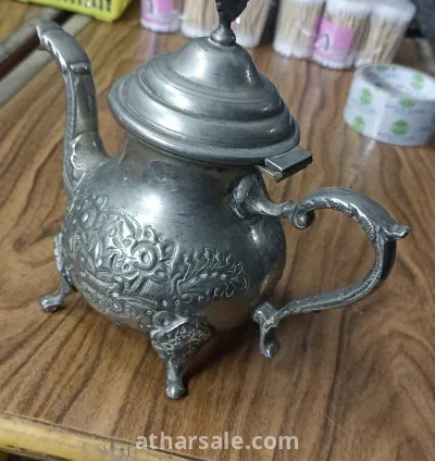 ابريق شاي فضة ماركة النحلة نوع ممتاز فضة حر.