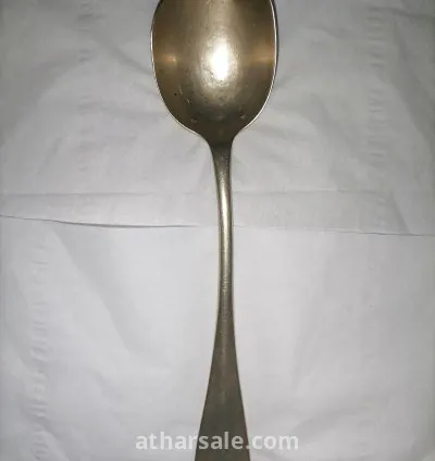 ملعقه اثريه مختومه  فضه خالصه تعود لعصر مصري قديم 4