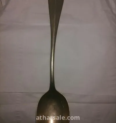 ملعقه اثريه مختومه  فضه خالصه تعود لعصر مصري قديم 3