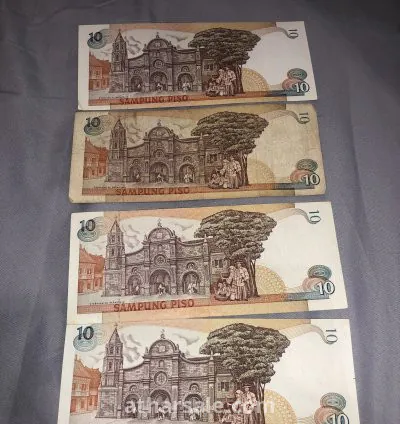 10 بيسو الفلبين 1995