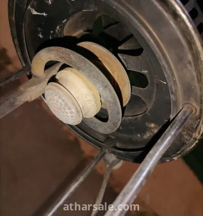 موقد ضوء جاز قديم بمؤشر رولكس ROLEX 4