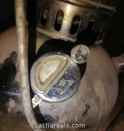 موقد ضوء جاز قديم بمؤشر رولكس ROLEX 3