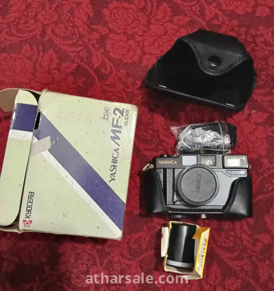 كمرا طراز Yoshida MF-2 Super يابانية أصلية بحالة ممتازة في حالة نادرة بكل المشتملات