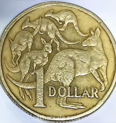 دولار إسترليني نادر جدا للملكة إليزابيث