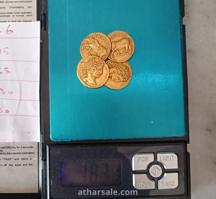 عملة ذهب نادرة رومانيه