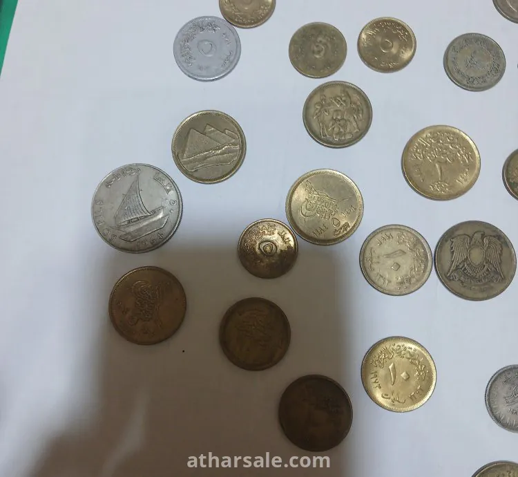 اريد بيع هذه العملات عملات مصرية