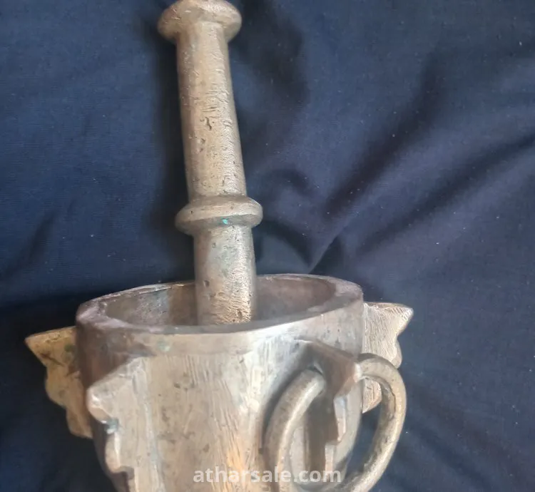 هاون نحاس عمره 150 سنة مغربي يهودي