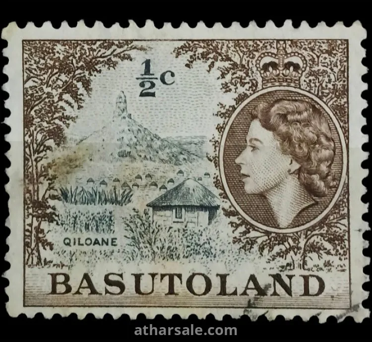 طابع المستعمرة البريطانية فى جنوب أفريقيا الملكة إليزابيث