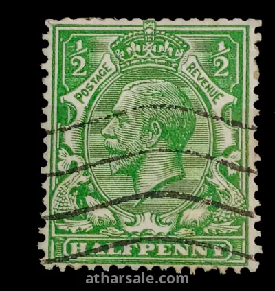 طابع الملك جورج ملك بريطانيا