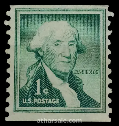 طابع جورج واشنطن الرئيس الأمريكي