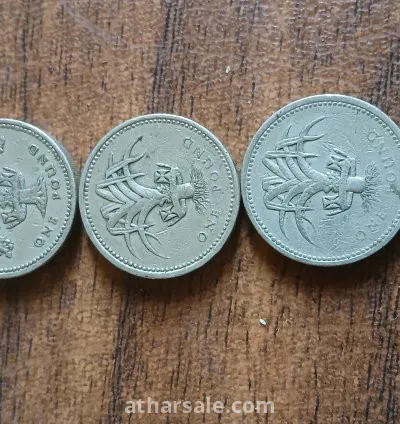 جنيه استرلينى نادر الملكة اليزابيث