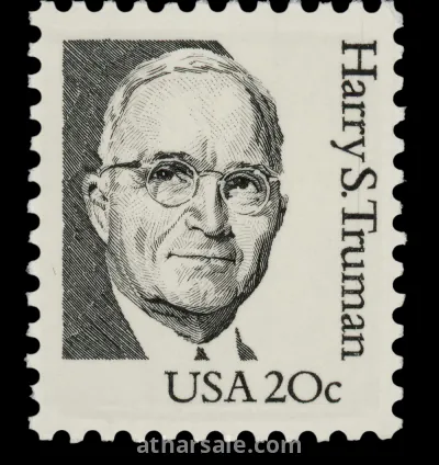 طابع هارى ترومان الرئيس الأمريكي