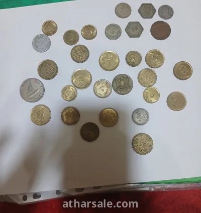 اريد بيع هذه العملات عملات مصرية